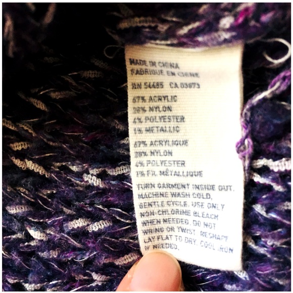 American Eagle Outfitters Purple Sweater - Picture 2 of 4